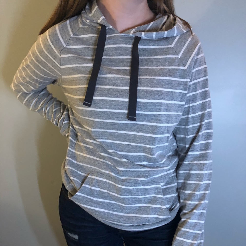 Striped Under Armour Hoodie